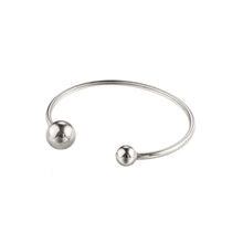 Load image into Gallery viewer, Torque Bangle in White Gold
