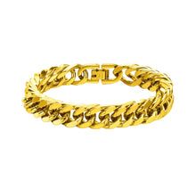 Load image into Gallery viewer, Chunky Cuban Chain Bracelet in Gold