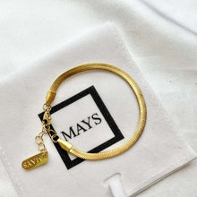 Load image into Gallery viewer, Snake Chain Bracelet in Gold