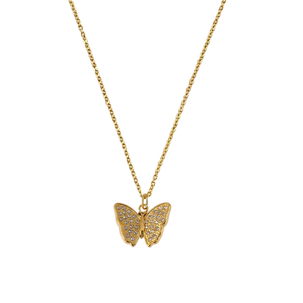 Butterfly Pendant Necklace