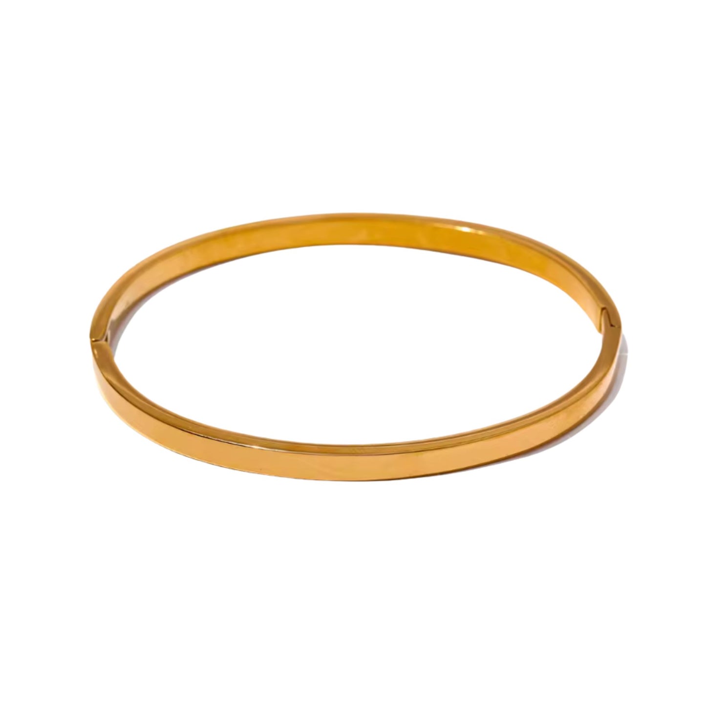 Classic Bangle in Gold - 4mm