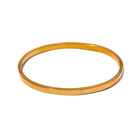 Classic Bangle in Gold - 4mm