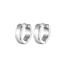 Load image into Gallery viewer, Classic Huggie Earrings - Silver Color