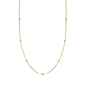 Satellite Chain Necklace in Gold