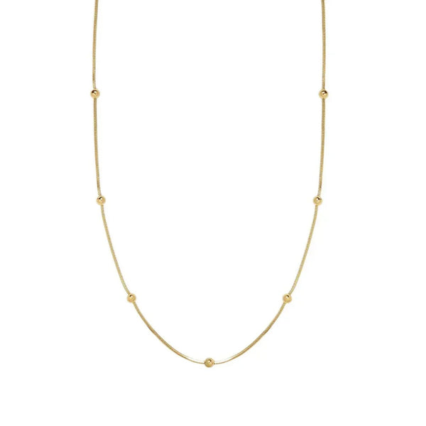 Satellite Chain Necklace in Gold