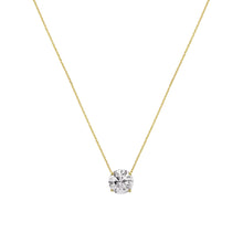 Load image into Gallery viewer, Solitaire Necklace in Gold
