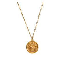 Load image into Gallery viewer, Sun and Moon Pendant Necklace