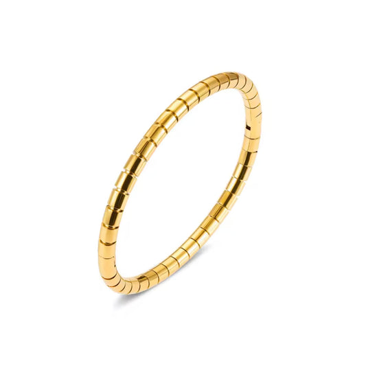 Snake Bangle in Gold