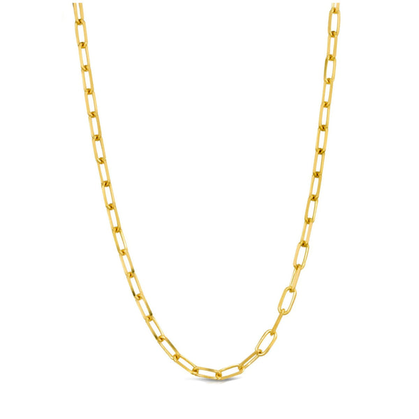 Paperclip Necklace in Gold
