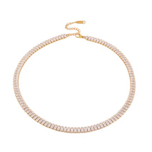 Load image into Gallery viewer, Vivid Tennis Chain Necklace - Gold