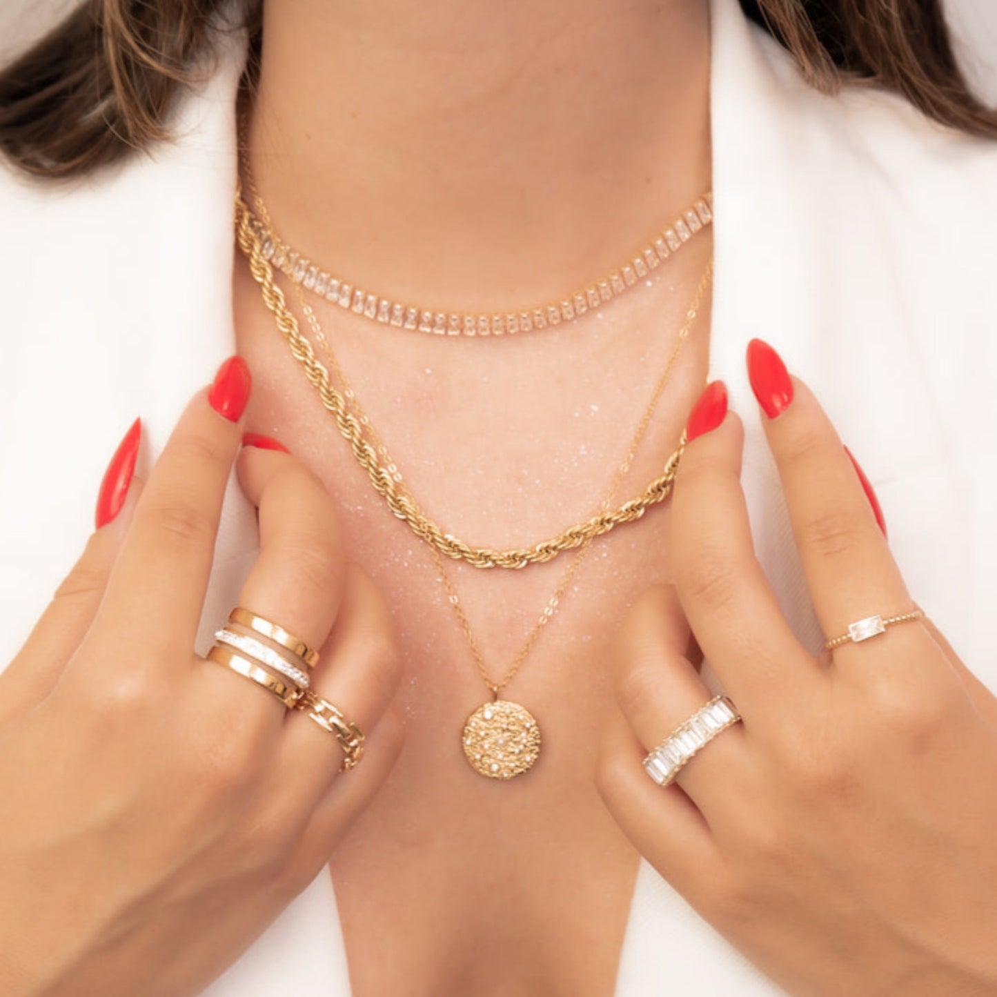 Sky Coin Necklace