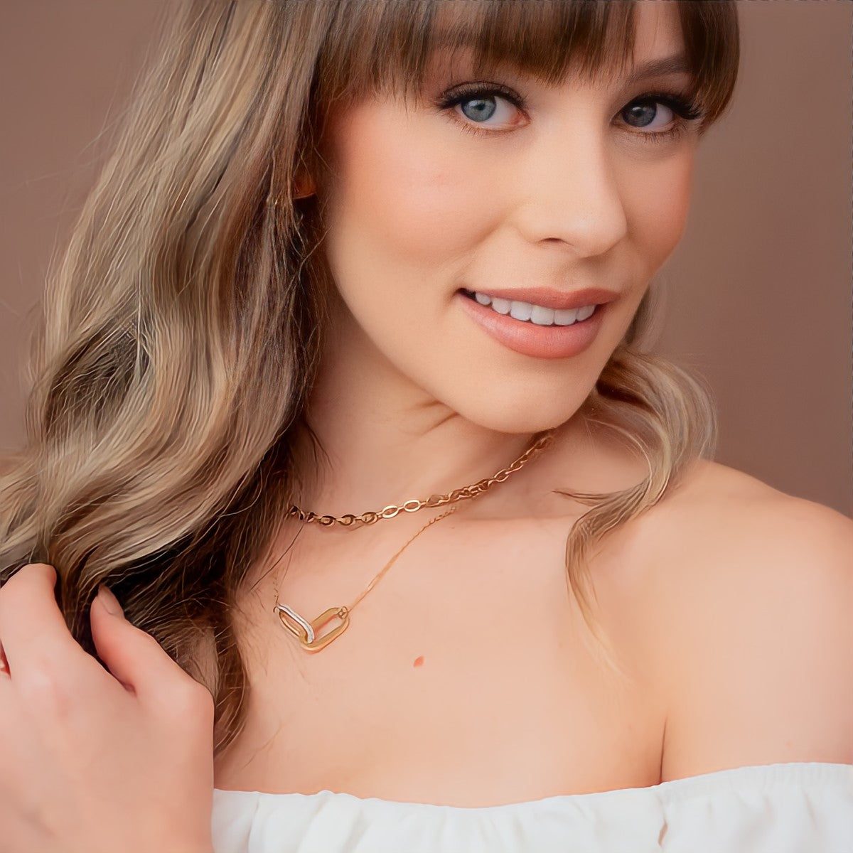Gold Link Necklace