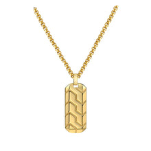 Load image into Gallery viewer, Dog Tag Necklace in Gold