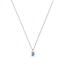 Load image into Gallery viewer, Birthstone Necklace - Silver Color
