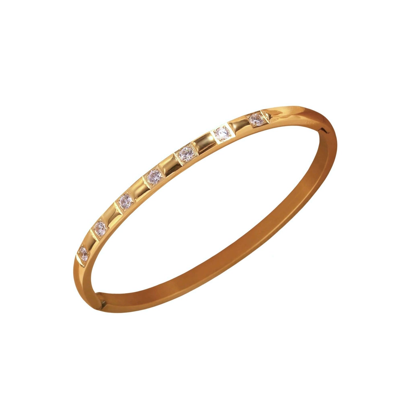 Shimmer Bangle in Gold