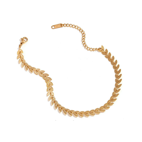 Leaves Anklet