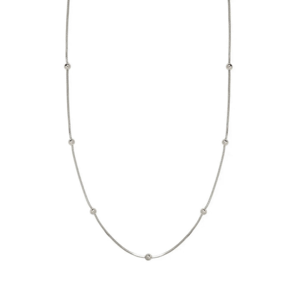 Satellite Chain Necklace - Silver Color