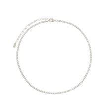 Load image into Gallery viewer, Blossom Tennis Chain Necklace - Silver Color