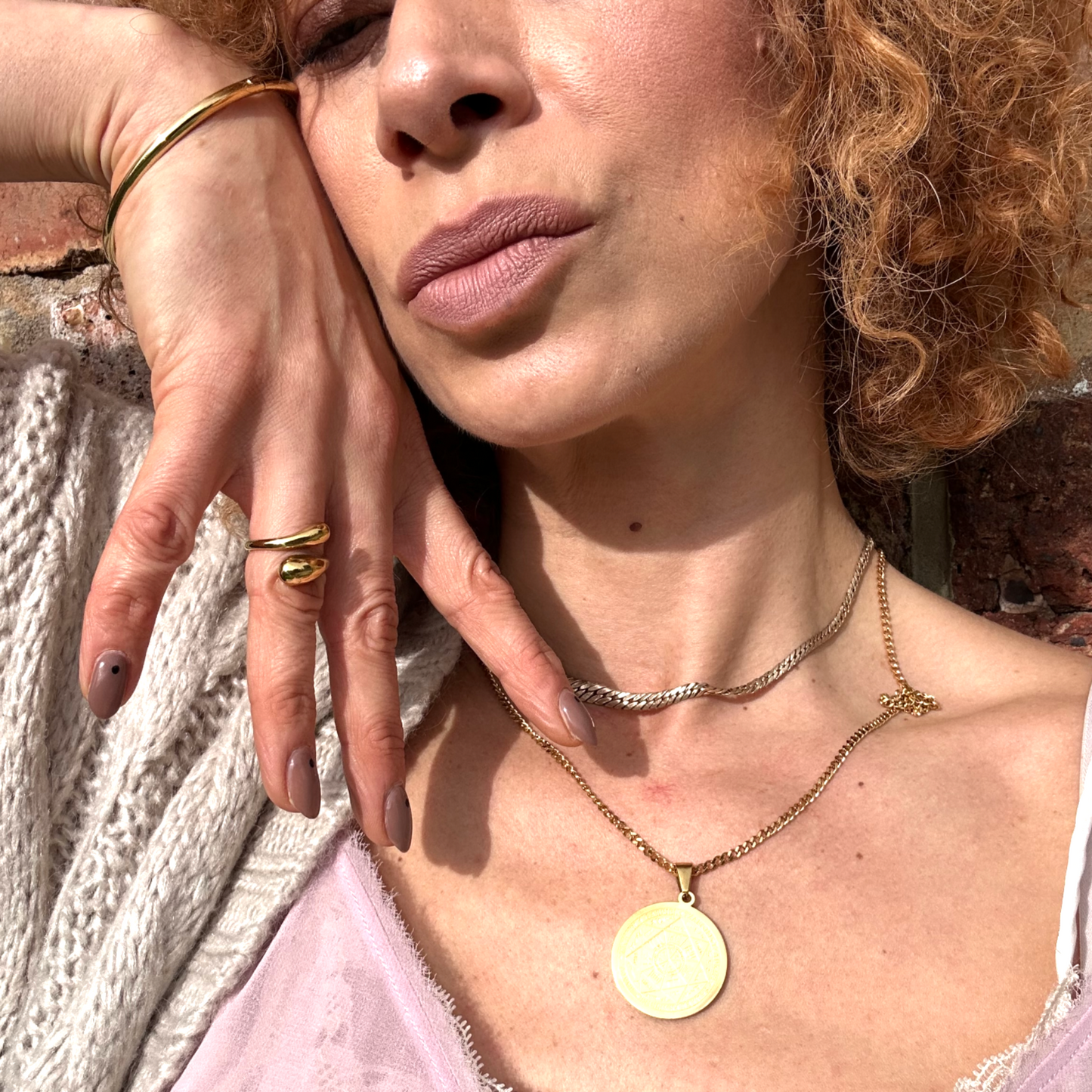 Treviso Adjustable Ring in Gold