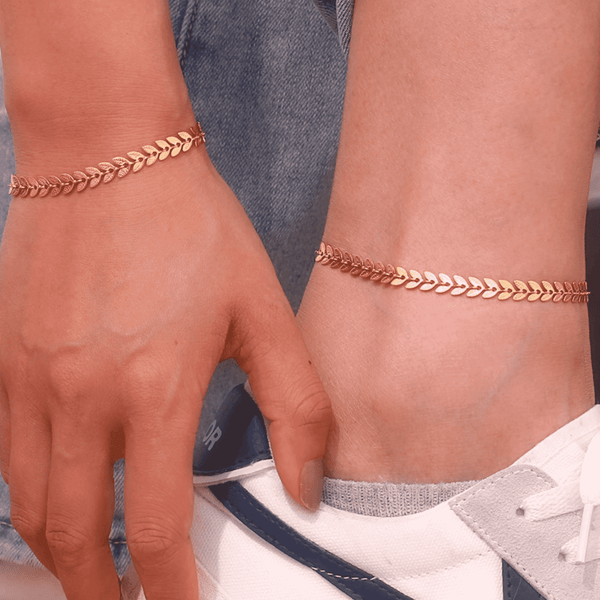 Leaves Anklet