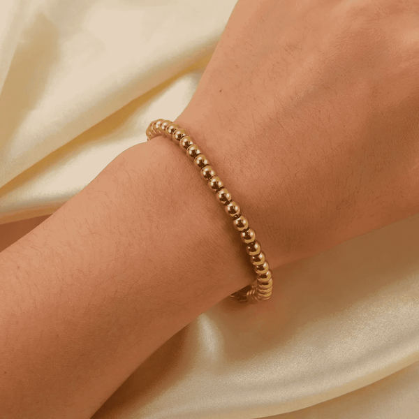 Ball Bracelet in Gold