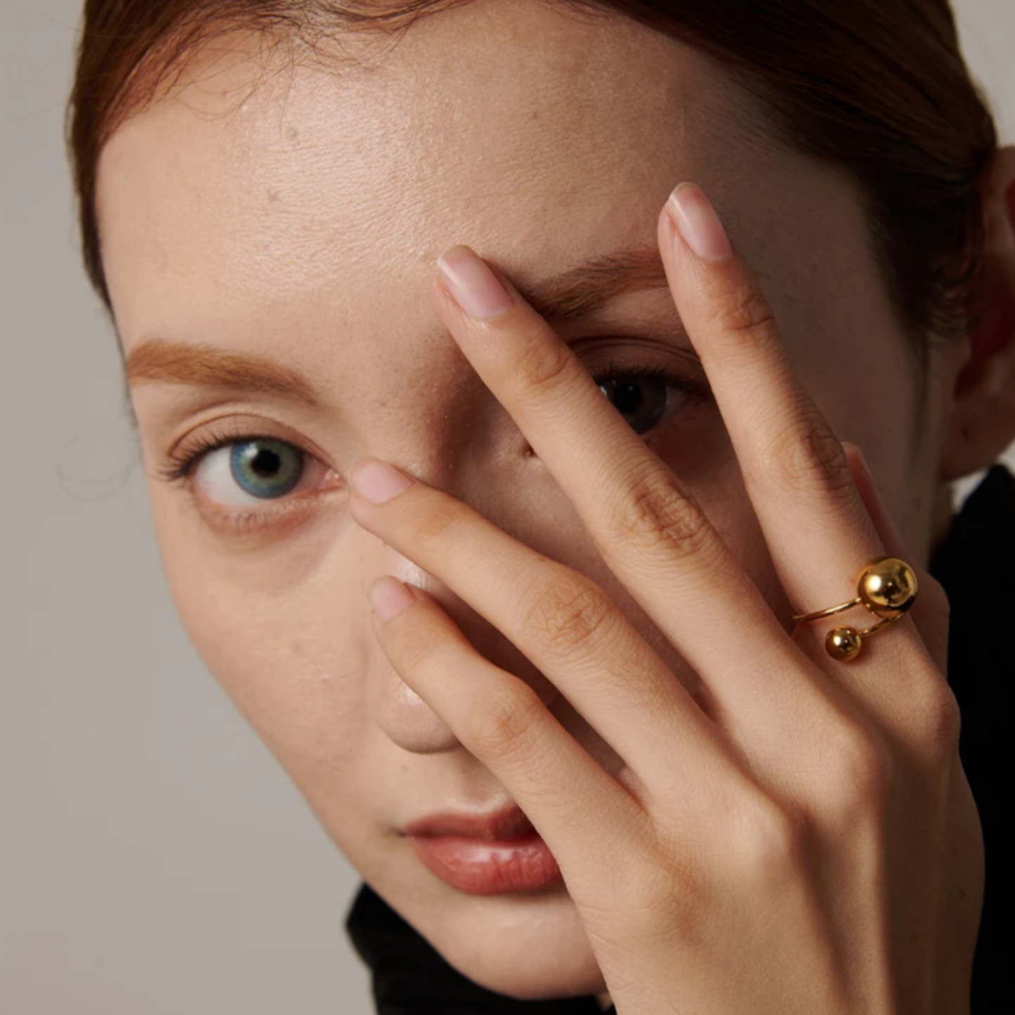 Torque Adjustable Ring in Gold