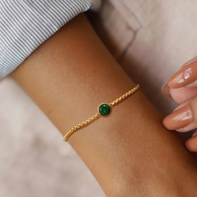 Load image into Gallery viewer, Green Onyx Bracelet