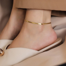 Load image into Gallery viewer, Snake Chain Anklet