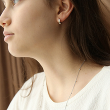 Load image into Gallery viewer, Classic Huggie Earrings - Silver Color