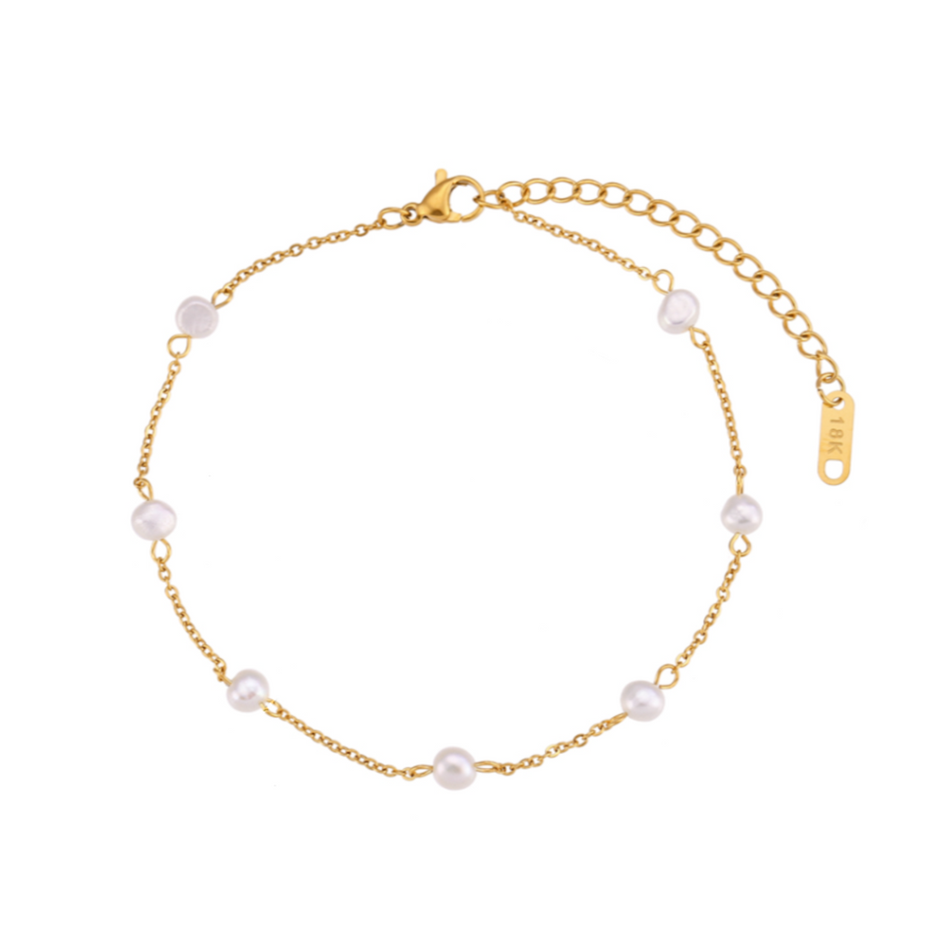 Alicia Pearl Anklet