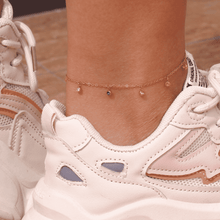 Load image into Gallery viewer, Maja Rainbow Anklet