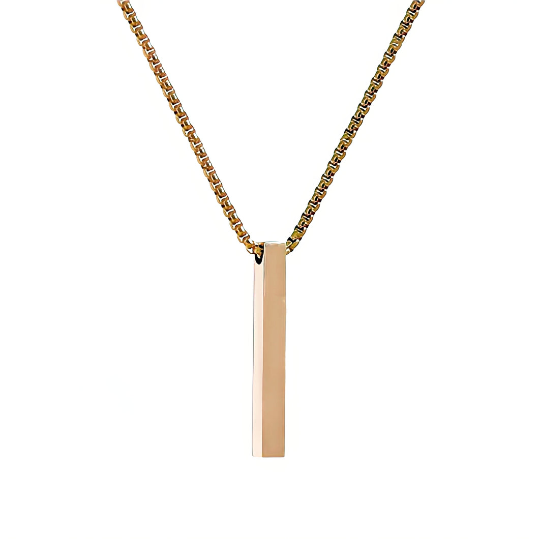 Minimal Pendant Necklace in Gold