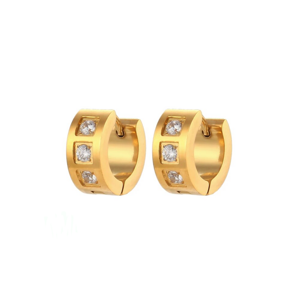 Duna Huggie Earrings