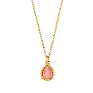 Waterdrop Necklace - Rose