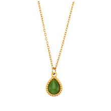 Load image into Gallery viewer, Waterdrop Necklace - Green