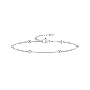 Satellite Anklet - Silver Color