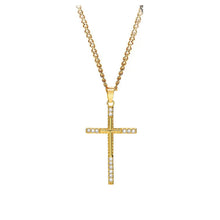 Load image into Gallery viewer, Crucifix CZ Necklace