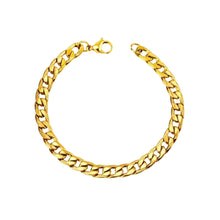 Load image into Gallery viewer, Cuban Link Chain Bracelet in Gold