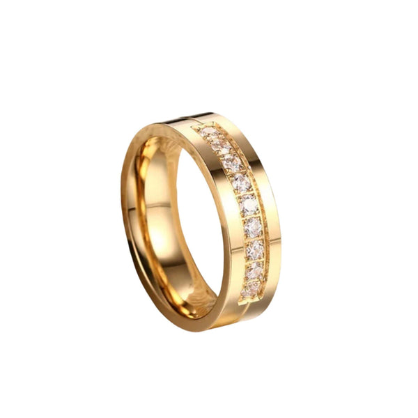Zara Classic Ring in Gold