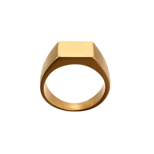 Square Signet Ring in Gold