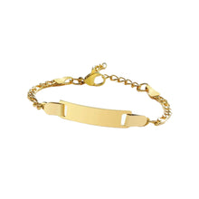 Load image into Gallery viewer, ID Bracelet in Gold