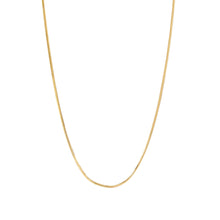Load image into Gallery viewer, Round Snake Chain Necklace 2mm in Gold