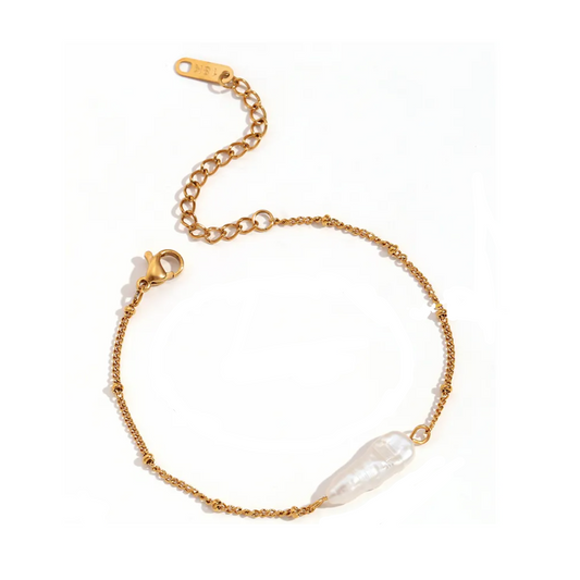 Radiant Baroque Pearl Bracelet