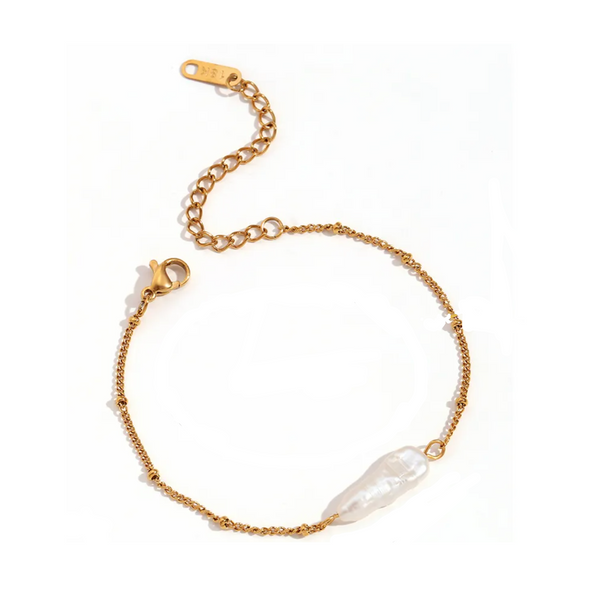 Radiant Baroque Pearl Bracelet