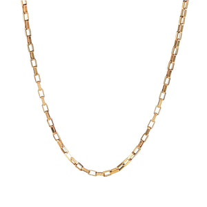 Belcher Chain Necklace in Gold