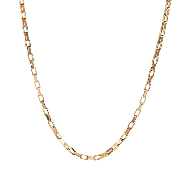 Belcher Chain Necklace in Gold