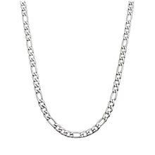 Load image into Gallery viewer, Figaro Chain Necklace 7mm - Silver Color