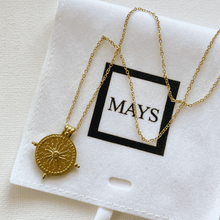 Load image into Gallery viewer, Wanderlust Compass Pendant Necklace