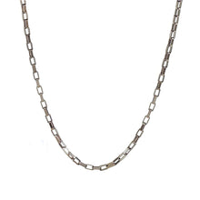 Load image into Gallery viewer, Belcher Chain Necklace in White Gold