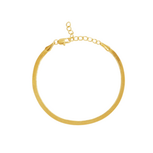 Load image into Gallery viewer, Snake Chain Bracelet in Gold